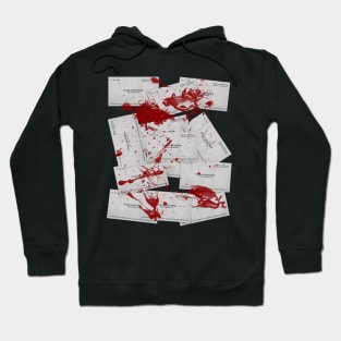 american pyscho business card Hoodie